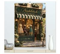 Nadelstich - Was Städte tragen würden (hochwertiger Premium Wandkalender 2027 DIN A2 hoch), Kunstdruck in Hochglanz: Eine Modenschau der großen Städte
