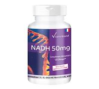 NADH 50mg - 120 Gélules - vegan - hochdosiert - Libération retardée | Vitamintrend®