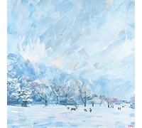 Nadia Day Toile Imprimée 40 x 40 cm (Promenade d'hiver)