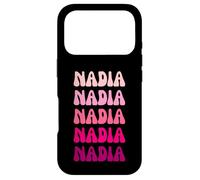 Nadia Retro Stack Design Coque pour iPhone 17 Pro
