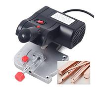 NadineDutol Mini Scie À Onglets - Scie Circulaire En Acier - 4500 Tr/Mn - Pour Bois Et Métal - 50 Mm X 100 T - 1,75 Kg - 220 V - 90 W - 45°