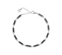 NADIR Liujo MLJ616 Bracelet Homme Chaîne Acier Noir