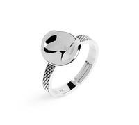 NADIR Marlù Bague femme 33AN0041-S avec bouton martelé Silver
