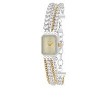 NADIR Montre femme Liujo Chains bijou TLJ2672 en acier argenté et or
