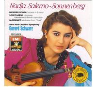 Nadja Salerno-Sonnenberg - Mendelssohn: Violin Concerto Mendelssohn - Saint Saens - Massenet (UK Import)