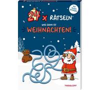 Nadja Schwendem 24 x rätseln und dann ist Weihnachten / Stimmungsvolle (Poche)