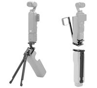 Nadlat Pocket 3 Kit Trépied pour DJI Osmo Pocket 3 Design Intégré avec Boîtier Original, Vlog Mains Libres, Plusieurs Modes Fixes