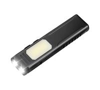 Nadsrpn Lampe de poche magnétique | Lampe de poche LED lumineuse, rechargeable par USB, lampe torche portable avec buzzer, veilleuse lumineuse pour randonnée, survie, chasse, camping, course à pied