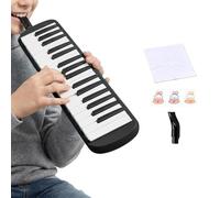 Nadsrpn Melodica 32 touches - Jouet à percussion à 32 touches pour débutants avec tube long souple, instruments sympas, pour adolescents, garçons, hommes, éducation, salle de classe, maison, voyage