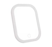 Nadsrpn Miroir de voyage avec lumière | 3 couleurs LED contrôle tactile outil de beauté pliable | Petit miroir de courtoisie, pour femmes, filles, petite amie, fille, sac de poche, école, bureau