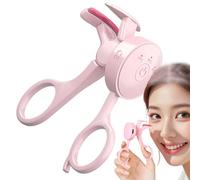 Nadsrpn Recourbe-cils chauffant - Petit outil de recourbe-cils électrique à chauffage rapide, 3 réglages de température, longue durée pour filles