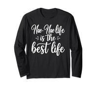 Nae-Nae Life is The Best Life for Cute Grandma Mothers Day Manche Longue