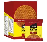 Näak Maple Syrup Ultra Energy™ Waffles (12 x 30g) - BOX Pancakes protéinés box