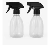NAEEM SONS Lot de 2 vaporisateurs vides de 400 ml avec gâchette réglable en plastique pour plantes, jardinage, nettoyage, coiffure (classique)