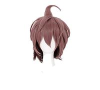 Naegi Makoto Cosplay Wigs Short Heat Resistant Synthetic Hair Wig + Wig Cap