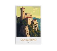 NAEGV 5D Kit de Broderie Diamant Saint-Marin Italie Broderie Images Art Bricolage Art Matériel de bricolage pour adultes, enfants, maison, décoration murale 30x40CM
