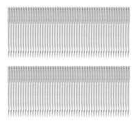 Nähmaschinennadeln hochharte Stahlnadeln langlebig universell einsetzbar für Die meisten Stoffe 100 Stück Typ 11 12 14 16 18 wählbar (16#)