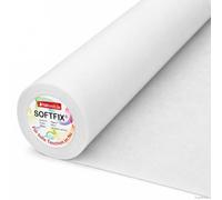 Nähmit - Intissé à repasser Softfix de 2 m - Insert en non-tissé thermocollant moyen pour chemises, sacs et trousses, lavable en machine à 40 °C type 250 (2 m x 90 cm)