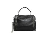 NAEMI Sac à dos multifonction pour femme avec pompon et strass Noir, Noir, Taille unique, Fashion
