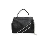 NAEMI Sac à dos multifonction pour femme avec pompon et strass Noir, Noir, Taille unique, Fashion