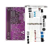 Naemriee Module de Kit de PièCes de Compteur Geiger DIY Non Assemblé DéTecteur de Rayonnement NucléAire avec Fonction D'Alarme Sonore et Lumineuse