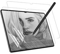 NAERYUT-2Pcs Protection D'Écran Mate Pour Samsung Galaxy Tab S10 Ultra 14,6"" 2024,Film Protecteur Pet Antireflet Texture Papier Pour Samsung Galaxy Tab S9 Ultra/Tab S8 Ultra,Dessin Notes Avec S-Pen
