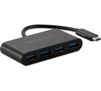 NAERYUT-Ch1200-Hub Usb-C 10 Gbit/S 4 Ports,Connectez Jusqu'À 4 Appareils Usb-A À 1 Seul Port Usb-C-Garanti 2 Ans (K33616Ww)