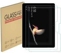 NAERYUT-Film Protecteur D'Écran En Verre Trempé Anti-Rayures Sans Bulles Haute Définition Lot De 2 Pour Microsoft Surface Go 10'' 2018