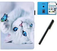 Naeryut-Housse Universelle Tablette 10.1 Pouces Avec Stylet,Coque Pochette Étui De Protection Pour Samsung A 10.1,Huawei M5 Lite/T3 T5 10,Ipad 10.2,Asus Zenpad 10,Lenovo Tab E10,Chat
