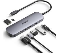 NAERYUT-Hub Usb C Concentrateur 7 En 1,Répartiteur Hdmi 4K 60 Hz,Power Delivery 100W Max,3 Ports De Données Usb A Et Type C 3.0,Carte Sd/Tf,Pour Appareils Type C (Chargeur Non Inclus)