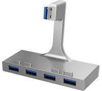 NAERYUT-Hub Usb,Data Hub 4 Ports,Adaptateur Usb 3.2 Pour Imac (2012 Et Plus Tard) Multiport Usb,Exclusivement Conçu Pour L'Imac Avec Une Seule Pièce Mince (Hb-Imcu)