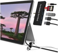 NAERYUT-Microsoft Surface Go Docking Station Usb C Dock Usb Port 3.0X3 Carte Sd/Micro Sd/Tf Cartes Sortie Audio(Casque) Surface Go Hub Adaptateur Combo De Surface Go Accessoires