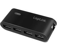 NAERYUT-Ua0085 Hub Usb 2.0 4 Ports 2 A Noir