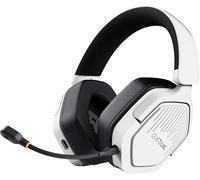 NAERYUTER-Trust Gxt 1493W Ravox Casque Gaming Sans Fil Bluetooth+2.4 Ghz Pour Ps5 Ps4 Switch Pc Mobile,Pilotes 50Mm,Batterie 70 Heures,Faible Latence,Casque Gamer Over-Ear Avec Microphone,Blanc