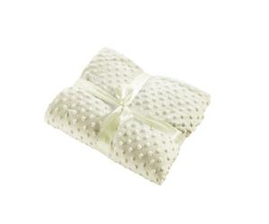 Naf-Naf Couverture Double Face, 100% Polyester, Beige