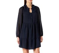 Naf Naf LAPASTILLETTE R1 Robe, Bleu Marine, 38 Femme