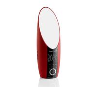 NAF NAF ZEN REF DNI050 ROUGE- Simulateur d'aube MP3 - Tuner FM, Sons de nature, Lampe LED multicolore