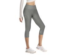 NAFING 2025 Legging de Sport Femme 3D Anti Cellulite 3/4 Leggings à Compression Pantalon de Yoga Taille Haute Fitness Pants Push Up Jogging sans Couture Vetement Amincissant Opaque