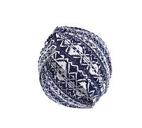 NAFING Foulard Chimio Femme Réutilisable Elegant Turban À Enfiler Côtelé Léger Multicolore Turban Chimio Respirant Coton Fin Cap Pour Femme Musulmane Voilée