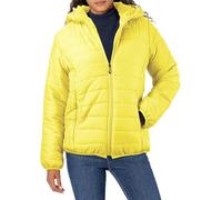 NAFING Veste Demi Saison Femme, Doudoune Femme Chaude Blouson Zippée Hiver Doudoune Duvet Matelassé Anorak Avec Capuche Manteau Légère Parka Polaire Doudounes De Randonnée Femme