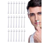 NAFJYR Lot de 300 bâtonnets d'épilation du nez pour homme et femme