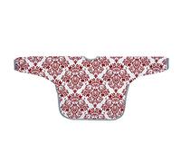 Naforye 17013 Burgundy Tablier avec manches longues