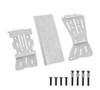 NAFRECX pour ARRMA pour Gorgon 2WD 1/10 RC Acier Plaque Protection Châssis