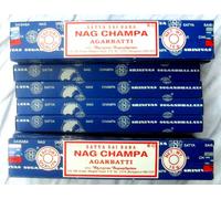 Nag Champa Satya Sai Baba Bâtonnets d'encens 12 x 15 g
