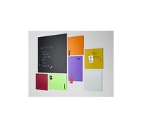 NAGA CLASSIC - Tableau magnétique en verre - 45 x 45 cm - Rouge