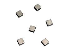 NAGA N20808 Lot de 6 Aimants carrés acier