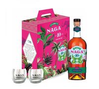Naga Siam 10 ans coffret avec 2 verres de dégustation