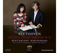 Nagano – Beethoven : Concertos pour piano 0–5 – Edel