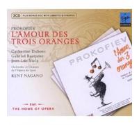 NAGANO/DUBOSC/BACQUIER - AMOUR DES TROIS ORANGES 3 CD NEW OPERA 13 TRACKS