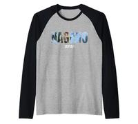 Nagano Japan Nagano City Design Vintage établi Manche Raglan